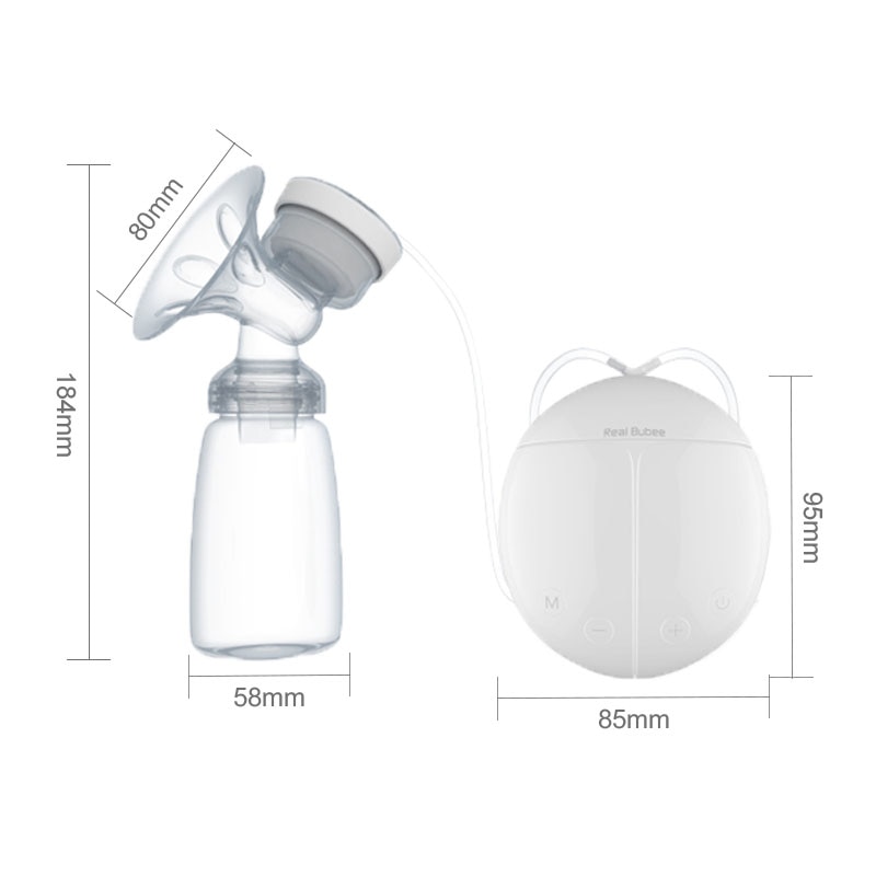 Breast Pump Electric with Milk Bottle